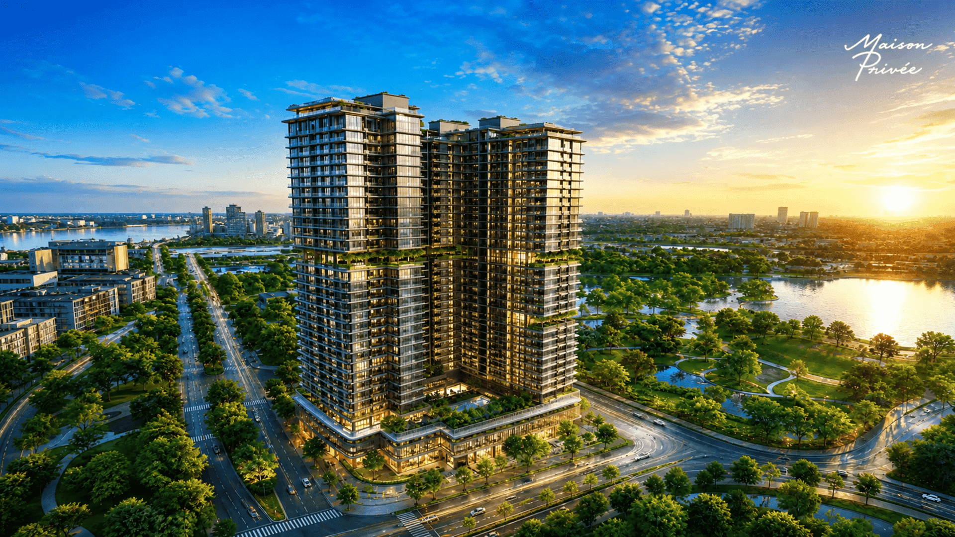 Phòng khách nhiều ánh sáng với vật liệu tự nhiên